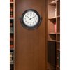 Infinity Instruments Finial Wall Clock 20308BK-4551